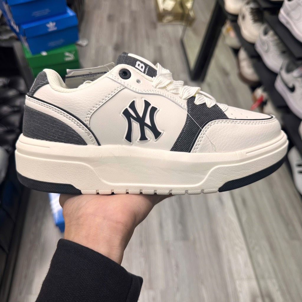 MLB vải trắng đen