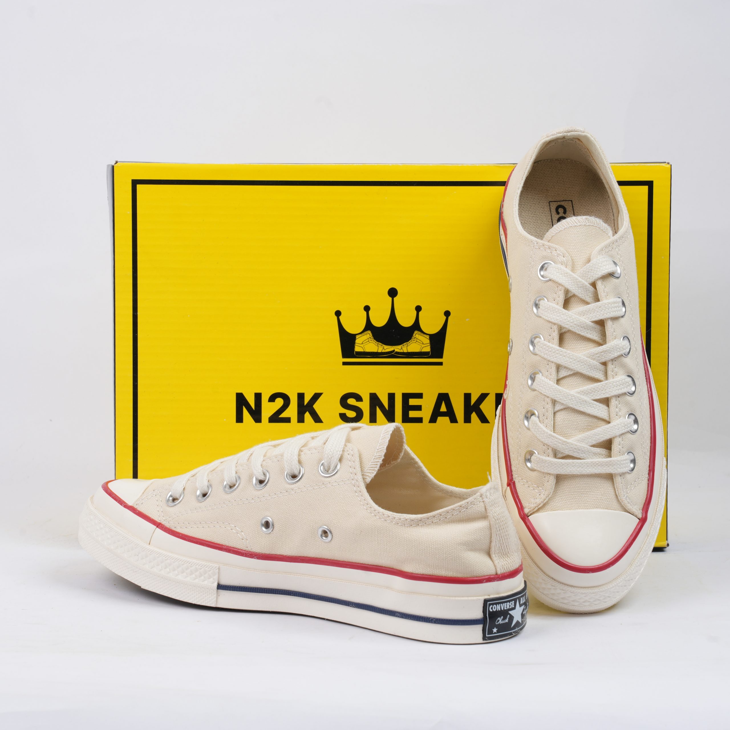 Converse Chuck Taylor All Star 1970s White Low Rep 1:1 - N2K Sneaker