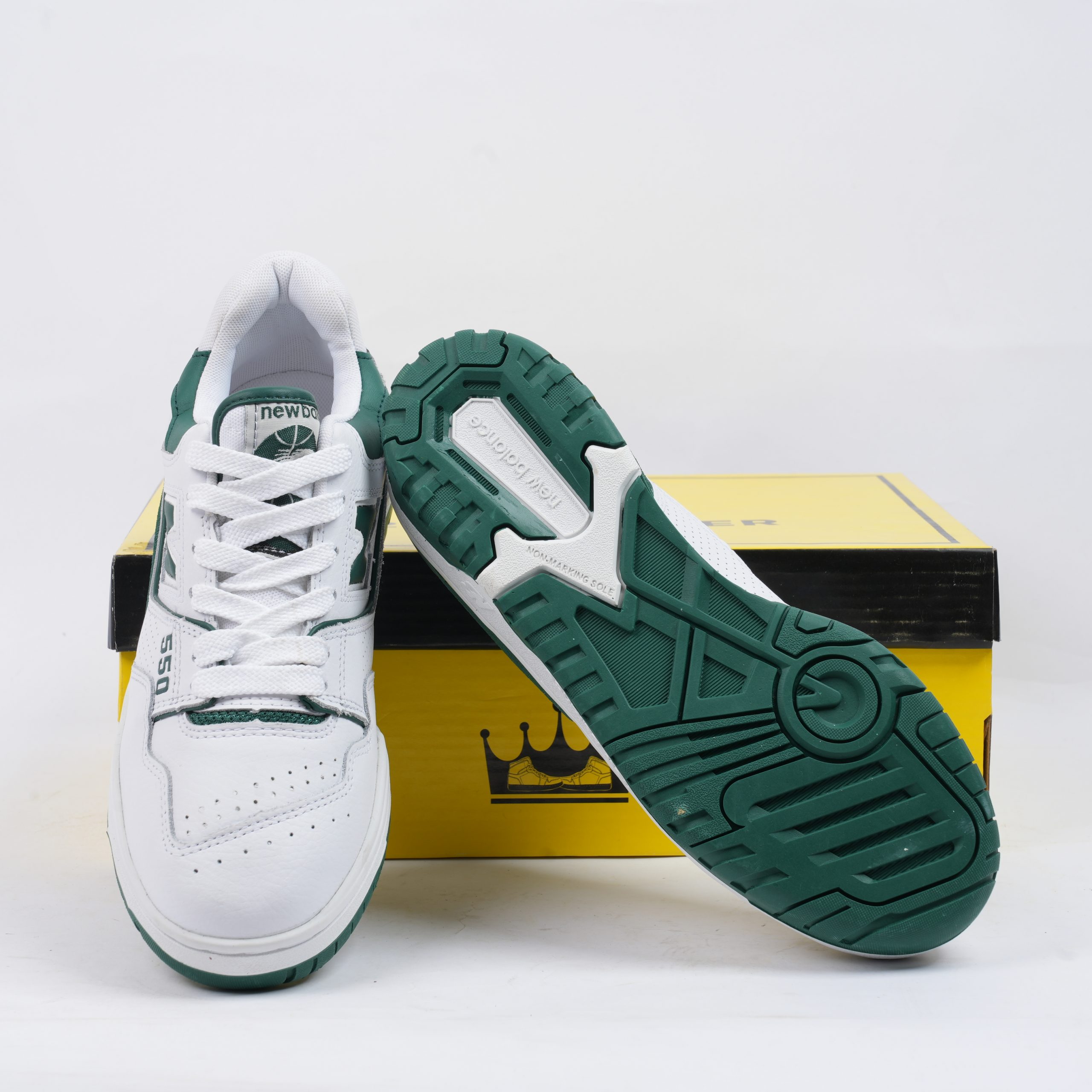 Giày New balance 550 White Green Rep 1:1 - N2K Sneaker