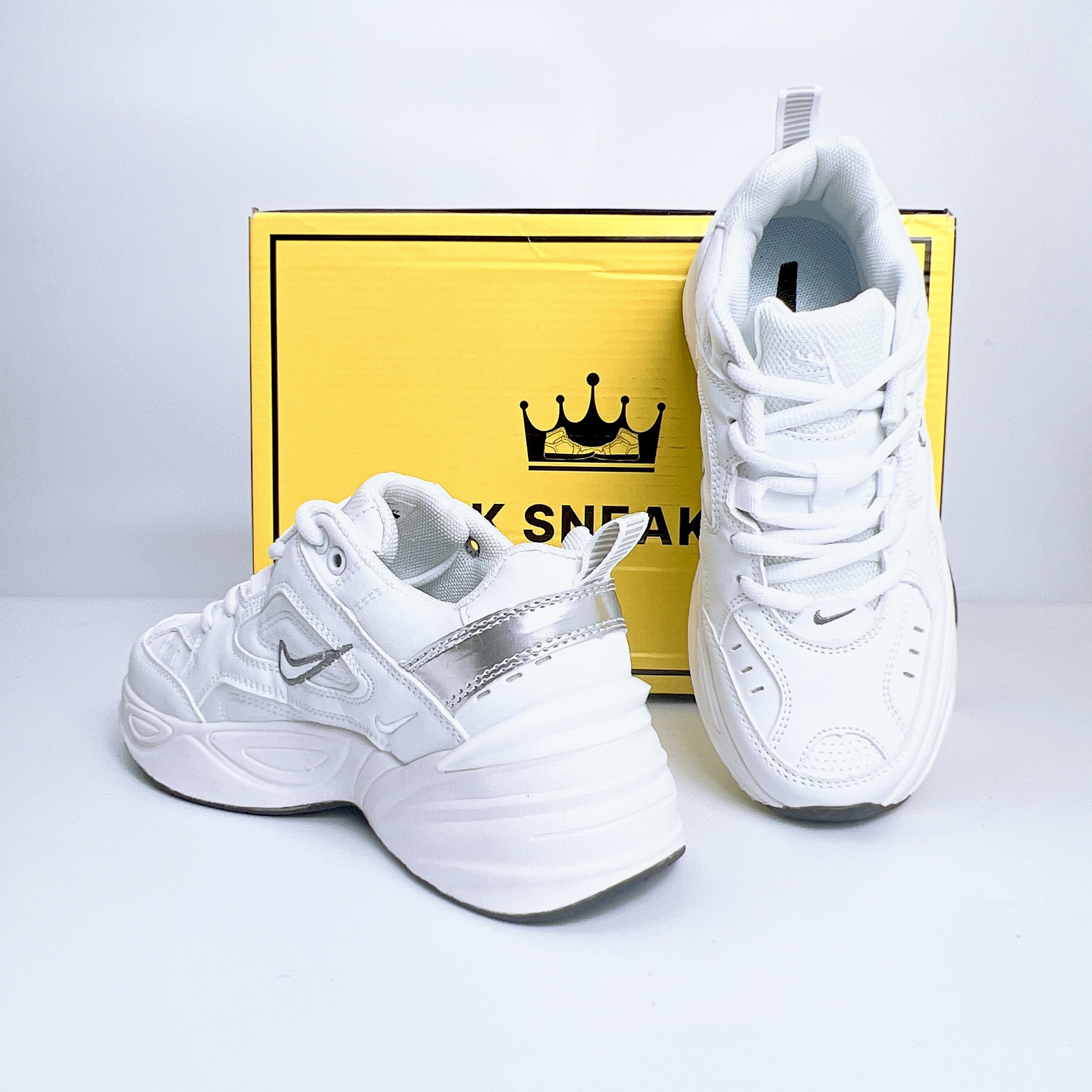 Giày Nike M2K Tekno White Grey Rep 1:1 - N2K Sneaker