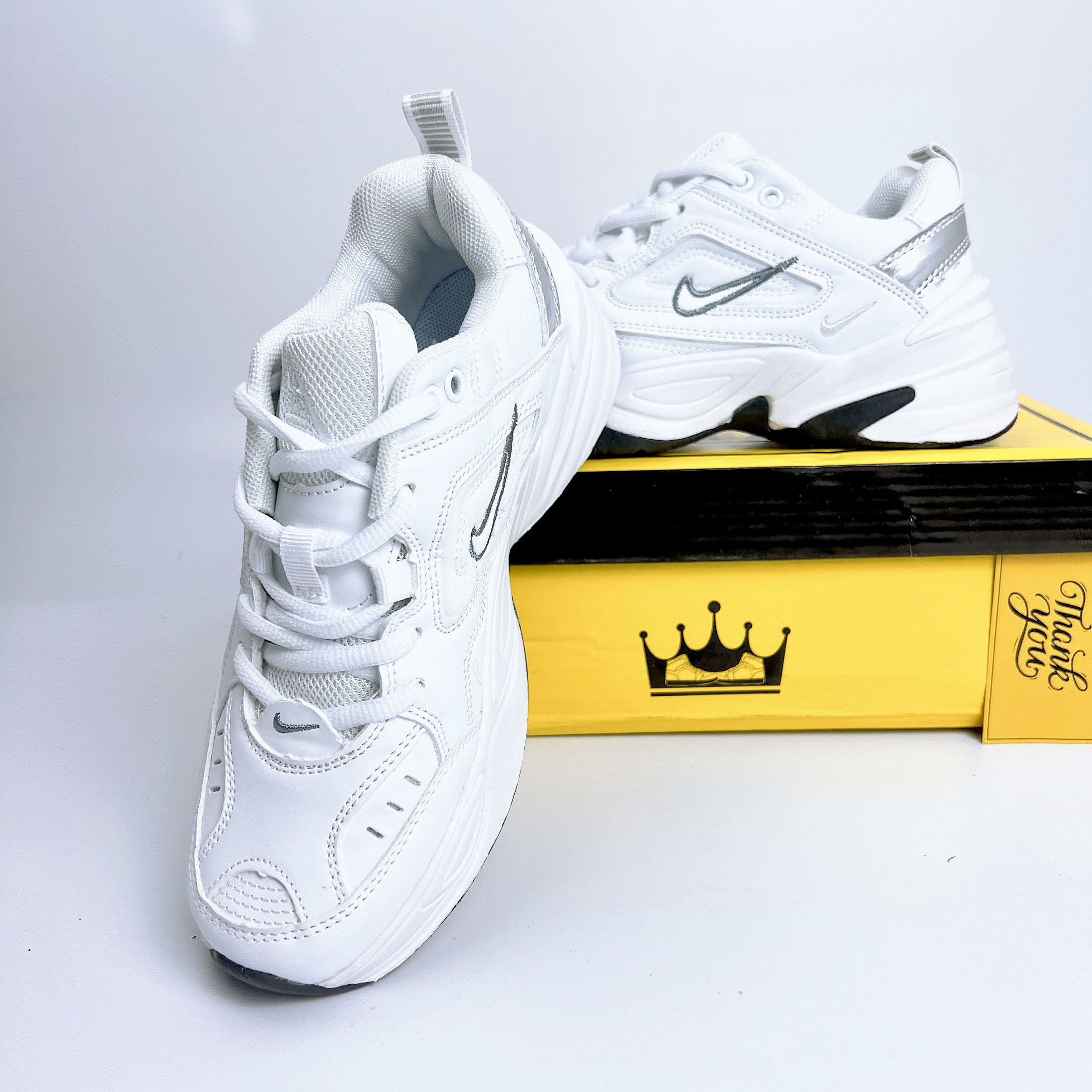 Giày Nike M2K Tekno White Grey Rep 1:1 - N2K Sneaker